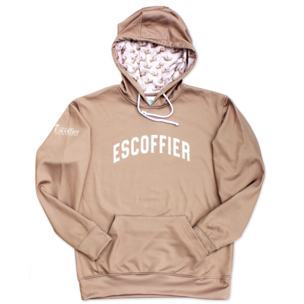 escoffier performance fleece hoodie